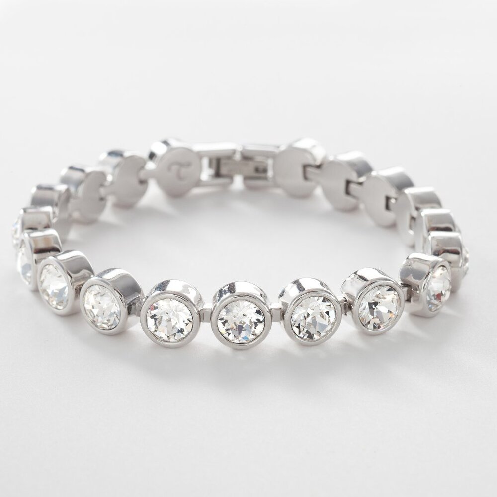 Touchstone Crystal Ice Bracelet in White